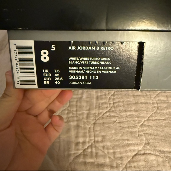 Men’s Air Jordan 8 Retro Size 8.5 - Picture 13 of 13